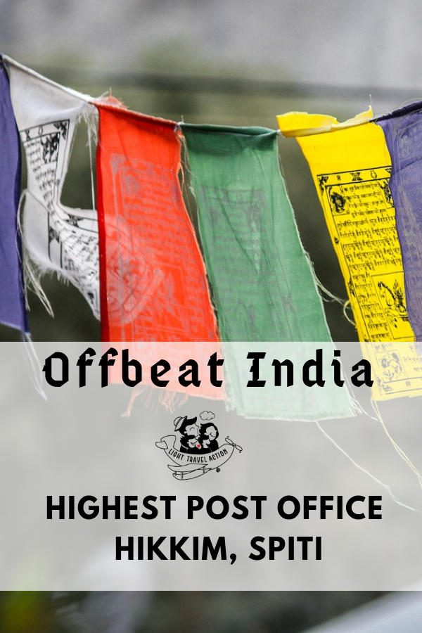 Hikkim (4,400m) in Spiti in Himachal Pradesh, India has the highest post office in India and second highest post office in the world.