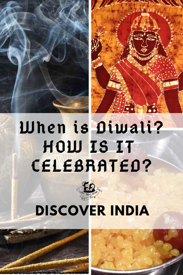 Diwali is a five-day-Hindu annual harvest festival of lights, sweets, and crackers celebrated by Indians. This post highlights the origins, symbols, and traditions associated with India's most important holiday, Diwali, Festival of Lights. Click to read when is Diwali in 2019, how and why is it celebrated #diwalifestival #diwalifestivaloflights #diwalifestivalindia #diwalifestivalpuja #indianfestivals #indianfestivalsdiwali #diwalidays #diwalidate