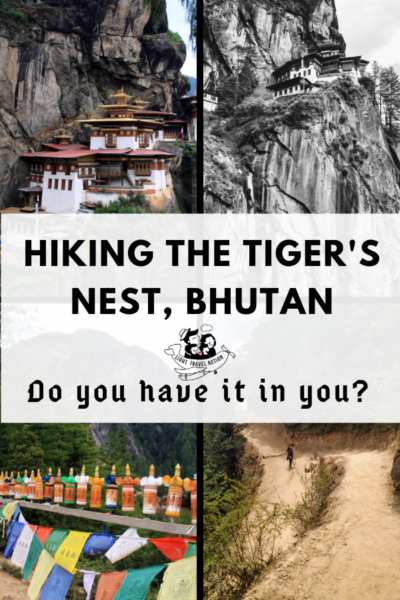 Do you have it in you to climb the Tiger's Nest Monastery in Bhutan? Picturesquely perched on a cliffside, the Tiger Nest Monastery or the Paro Taktsang Lhakhang is not only one of the most venerated places of pilgrimage but also the most Instagrammable places in Paro, Bhutan.The Tigers Nest trek can get exhausting but it is definitely worth the effort. Click to read what to expect & how to prepare #tigersnest #bhutanphotography #bhutantravel #tigersnestmonastery #tigersnestbhutan