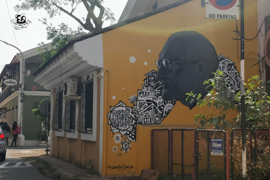 The Portuguese heritage of Goa's Fontainhas Latin Quarter is a main attraction in capital city, Panjim. Fontainhas was declared a UNESCO Heritage Zone in 1984. You'll be transported back in time as you wander past colorful old Portuguese homes, belonging to the last surviving Portuguese families of Goa. Narrow winding streets and lanes, quaint shops, art galleries, bakeries, and restaurants give it undeniable character #lighttravelaction #offbeatindia #goaindia #goaphotographyideas #goatravel