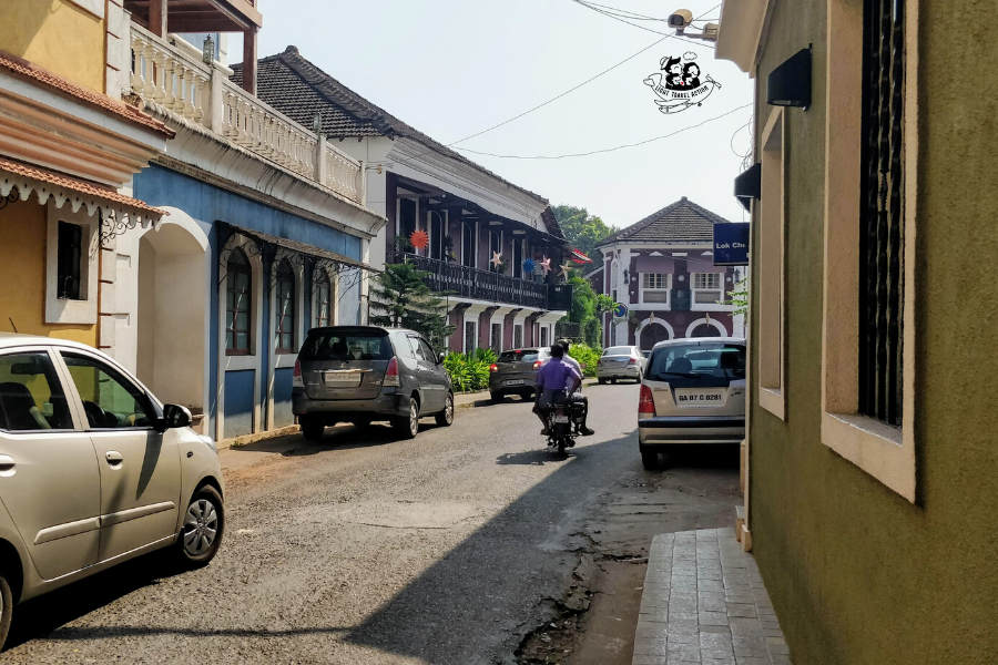 The Portuguese heritage of Goa's Fontainhas Latin Quarter is a main attraction in capital city, Panjim. Fontainhas was declared a UNESCO Heritage Zone in 1984. You'll be transported back in time as you wander past colorful old Portuguese homes, belonging to the last surviving Portuguese families of Goa. Narrow winding streets and lanes, quaint shops, art galleries, bakeries, and restaurants give it undeniable character #lighttravelaction #offbeatindia #goaindia #goaphotographyideas #goatravel