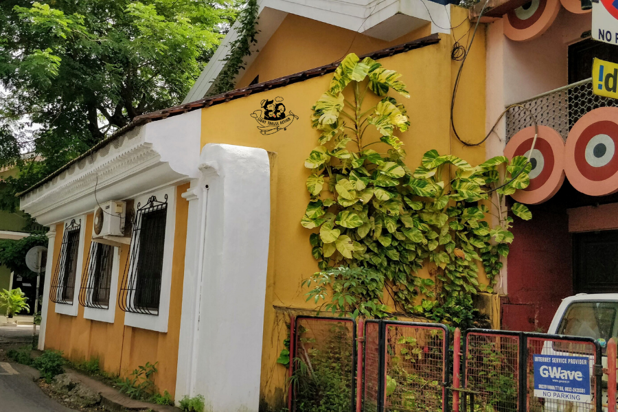 The Portuguese heritage of Goa's Fontainhas Latin Quarter is a main attraction in capital city, Panjim. Fontainhas was declared a UNESCO Heritage Zone in 1984. You'll be transported back in time as you wander past colorful old Portuguese homes, belonging to the last surviving Portuguese families of Goa. Narrow winding streets and lanes, quaint shops, art galleries, bakeries, and restaurants give it undeniable character #lighttravelaction #offbeatindia #goaindia #goaphotographyideas #goatravel