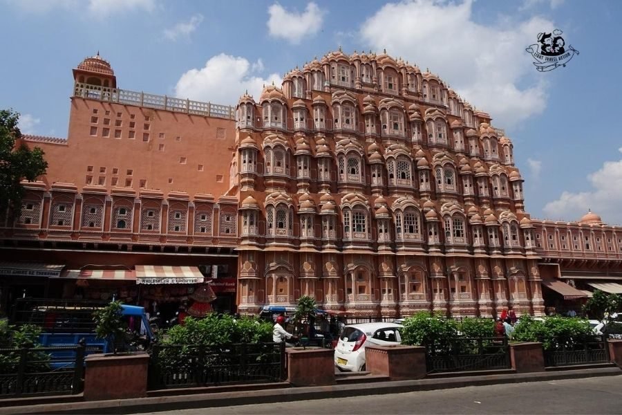 Jaipur's Hawa Mahal (Wind Palace) is the most iconic landmark in Jaipur. The facade of the Hawa Mahal which it is believed to resemble Lord Krishna's crown, never fails to arouse curiosity. This complete guide to the Hawa Mahal will tell you everything you need to know about it and how to visit it #lighttravelaction #hawamahal #hawamahljaipur #hawamahalphotography # hawamahaljaipurarchitecture #jaipurindia #jaipurtravel #pinkcityjaipur #pinkcityjaipurrajasthanindia