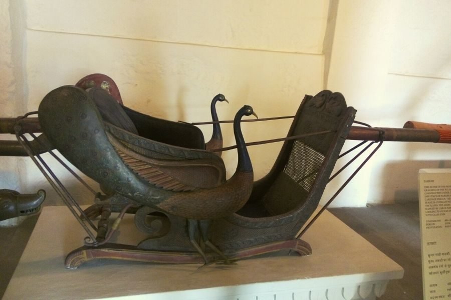Palanquin at Mehrangarh Fort