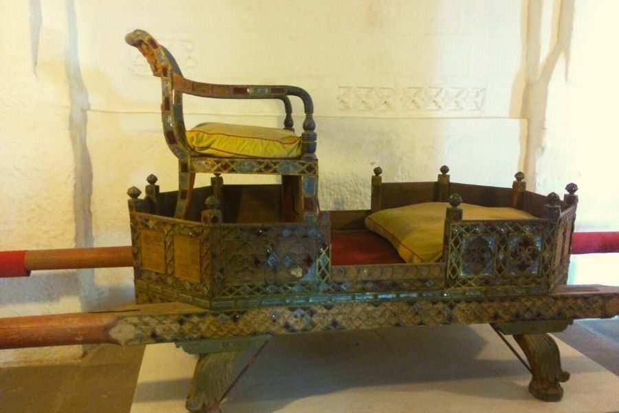 Palanquin at Mehrangarh Fort