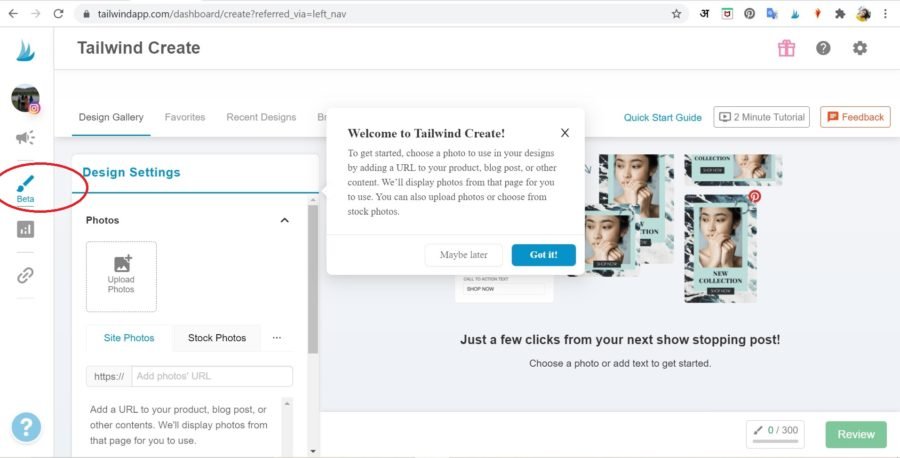 How to create posts with Tailwind Create
