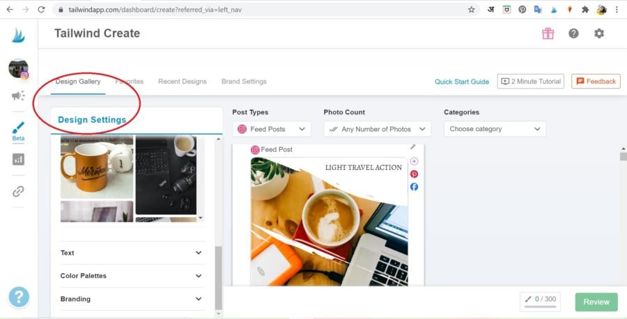 How to create posts with Tailwind Create