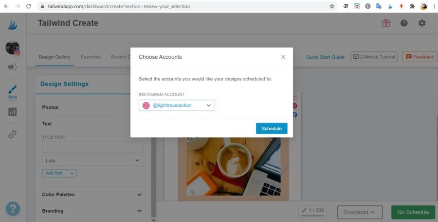How to create posts with Tailwind Create