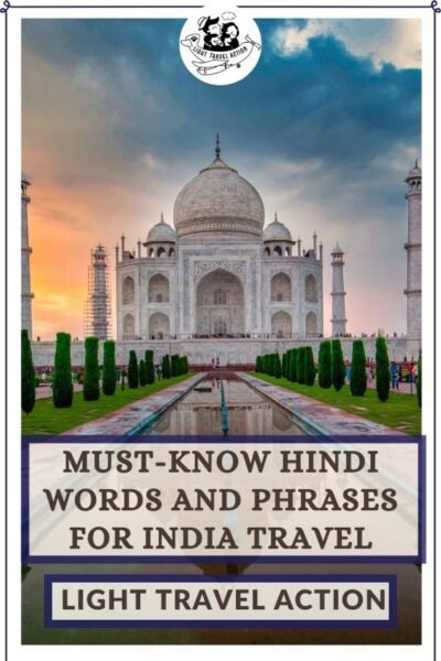 Learning some basic Hindi words and phrases will not only help you communicate better but also enrich your India travel experience. Start with the basic words that would help you go a long way. Click to know the essential Hindi words and phrases for travelers to India. #lighttravelaction #indiatravel #indiatraveltips #hindiwordstoknow #hindiwordsfortravelers #indiatravelguide #basichindiwords #incredibleindia #indiadiaries #learnhindiwords #basichindifortravelers